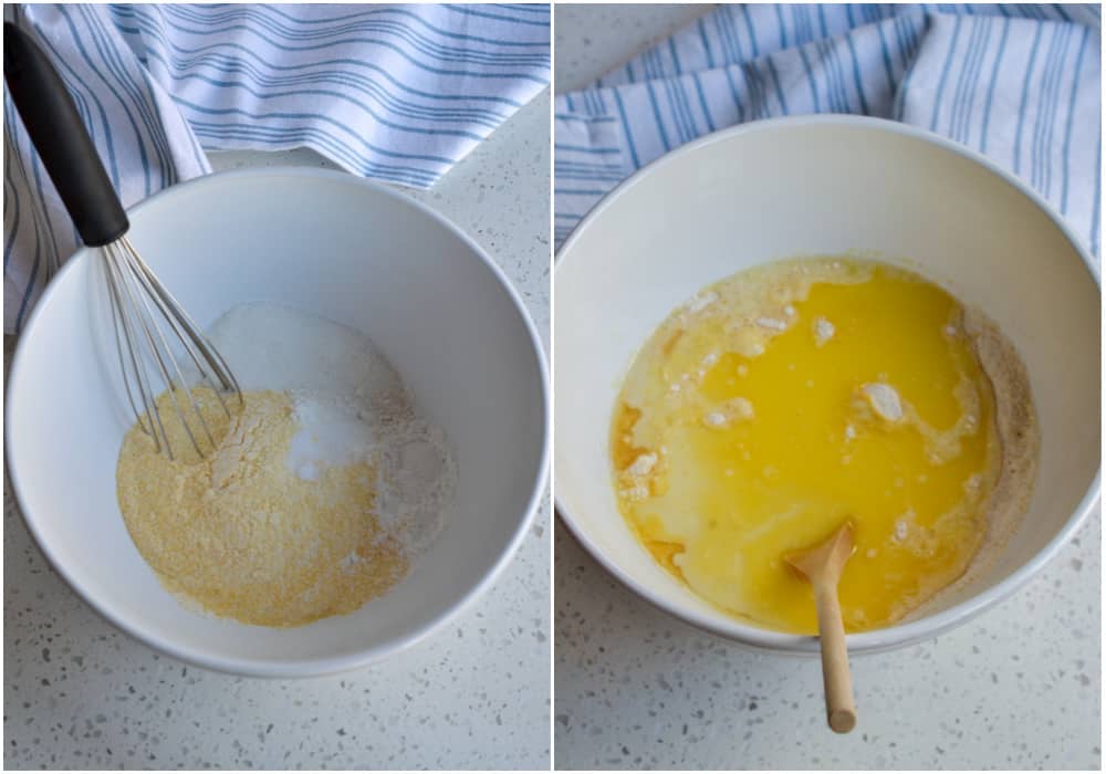 How to bake corn muffins