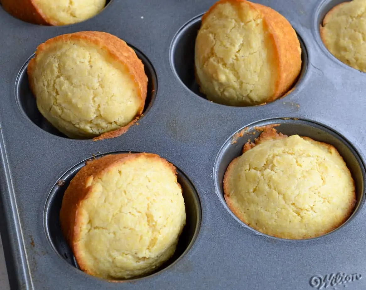 Fresh Baked Corn Muffins