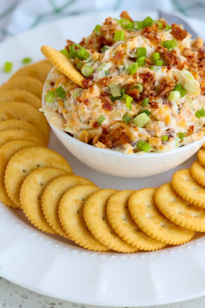 Quick and easy Million Dollar Dip is perfect for game day or movie night. 