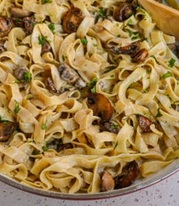 Mushroom Pasta