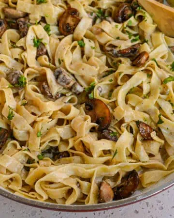 Mushroom Pasta