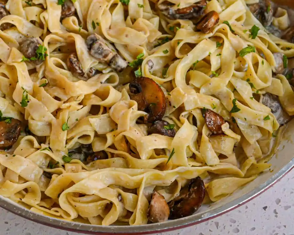 Mushroom Pasta