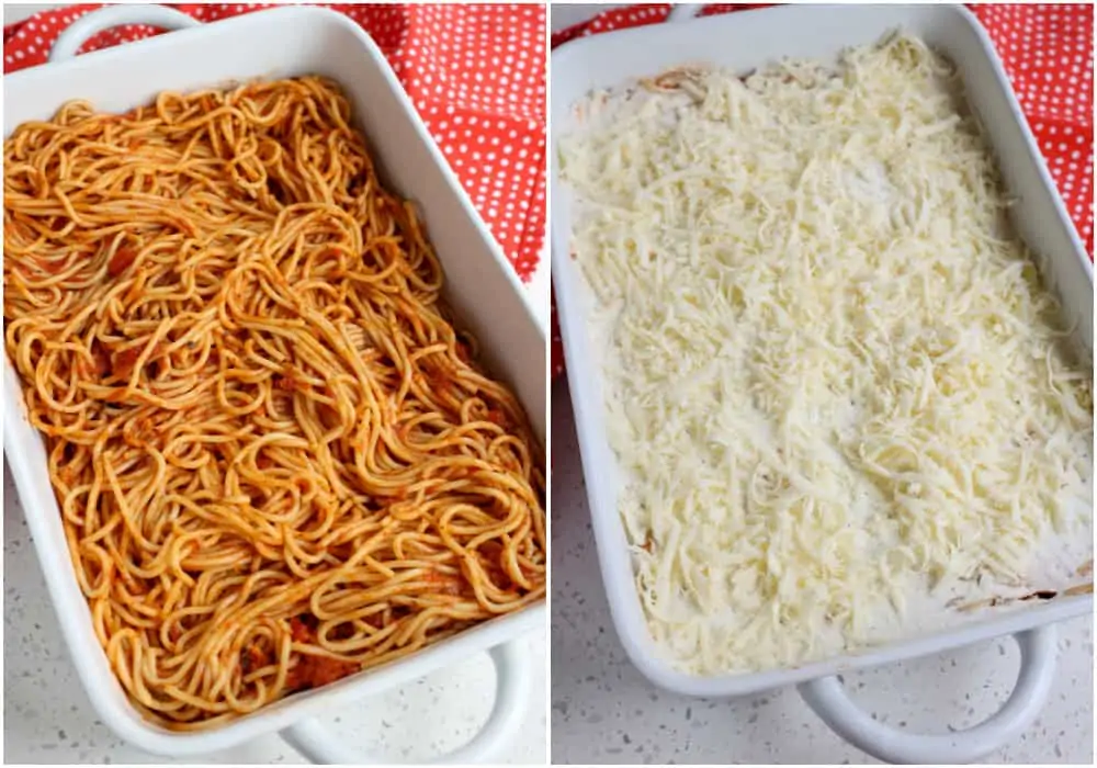 How to make spaghetti casserole