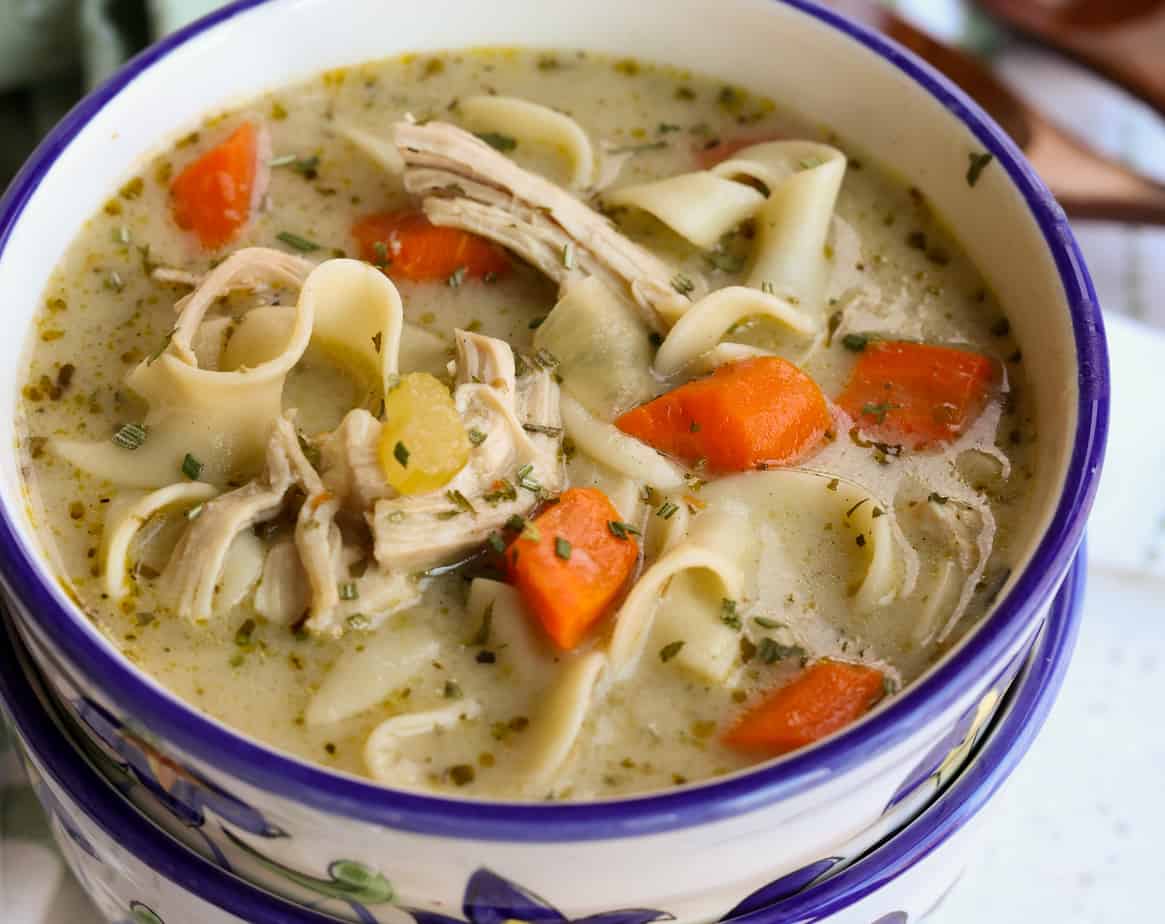 Turkey Noodle Soup - Small Town Woman