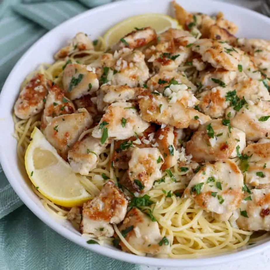 chicken scampi