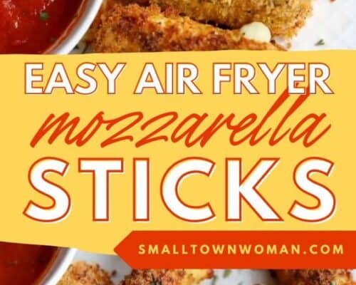 Air Fryer Mozzarealla Sticks