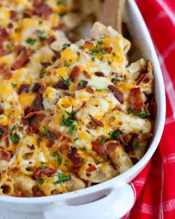 Chicken Bacon Ranch Casserole