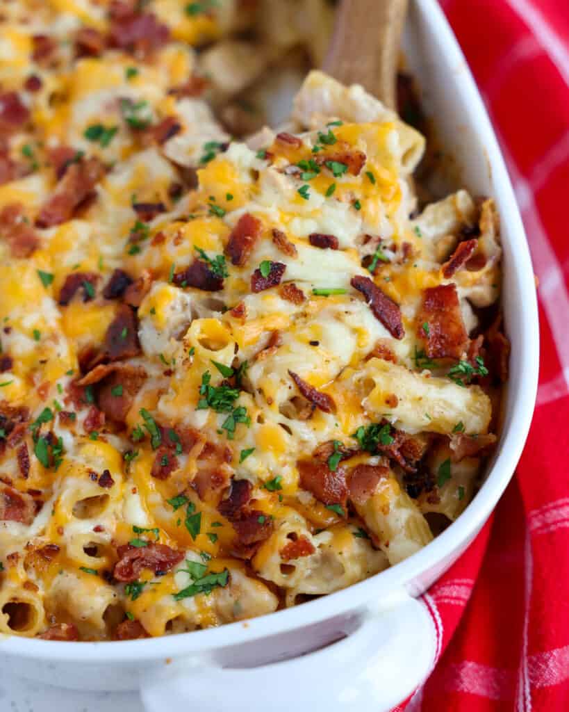 Chicken Bacon Ranch Casserole