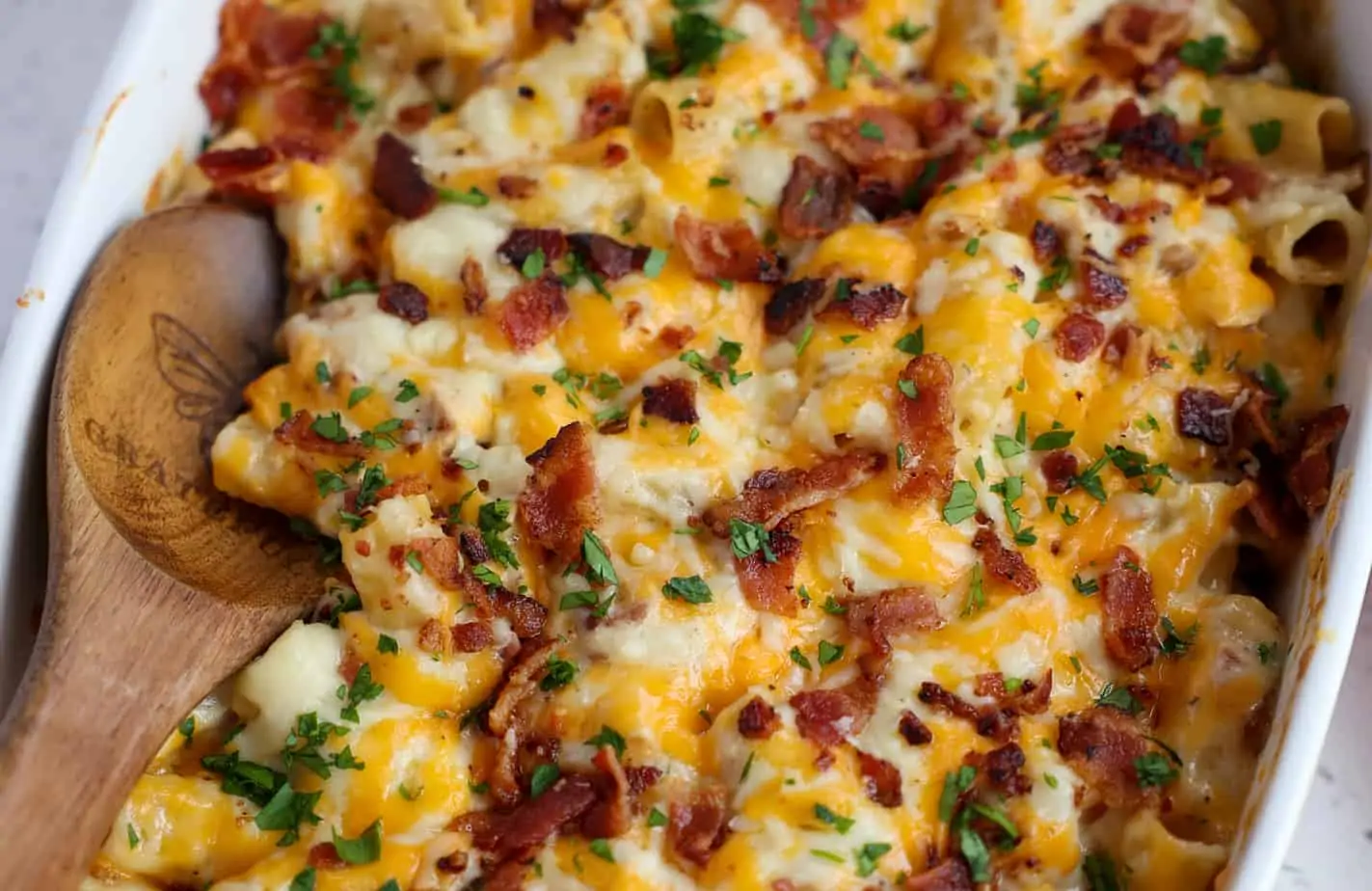 Chicken Bacon Ranch Casserole