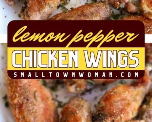 Lemon Pepper Chicken Wings