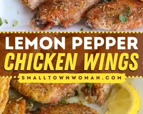 Lemon Pepper Chicken Wings