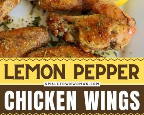 Lemon Pepper Chicken Wings
