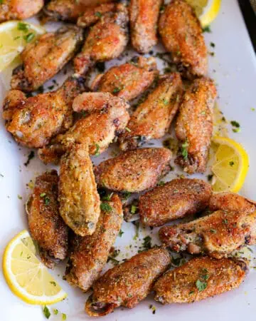 Lemon Pepper Chicken Wings