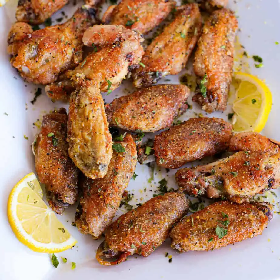 Lemon Pepper Chicken Wings