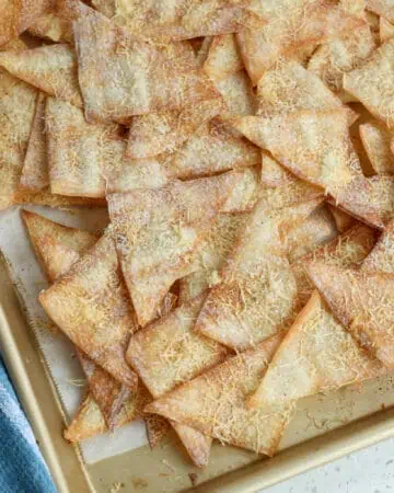 Baked Wonton Chips