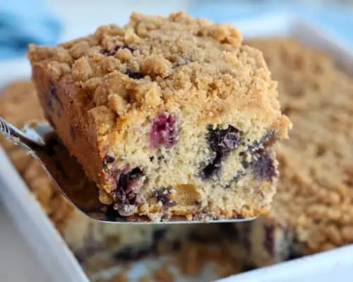 Blueberry Buckle Coffee Cake