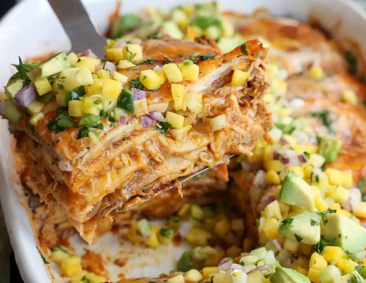 Chicken Enchilada Casserole