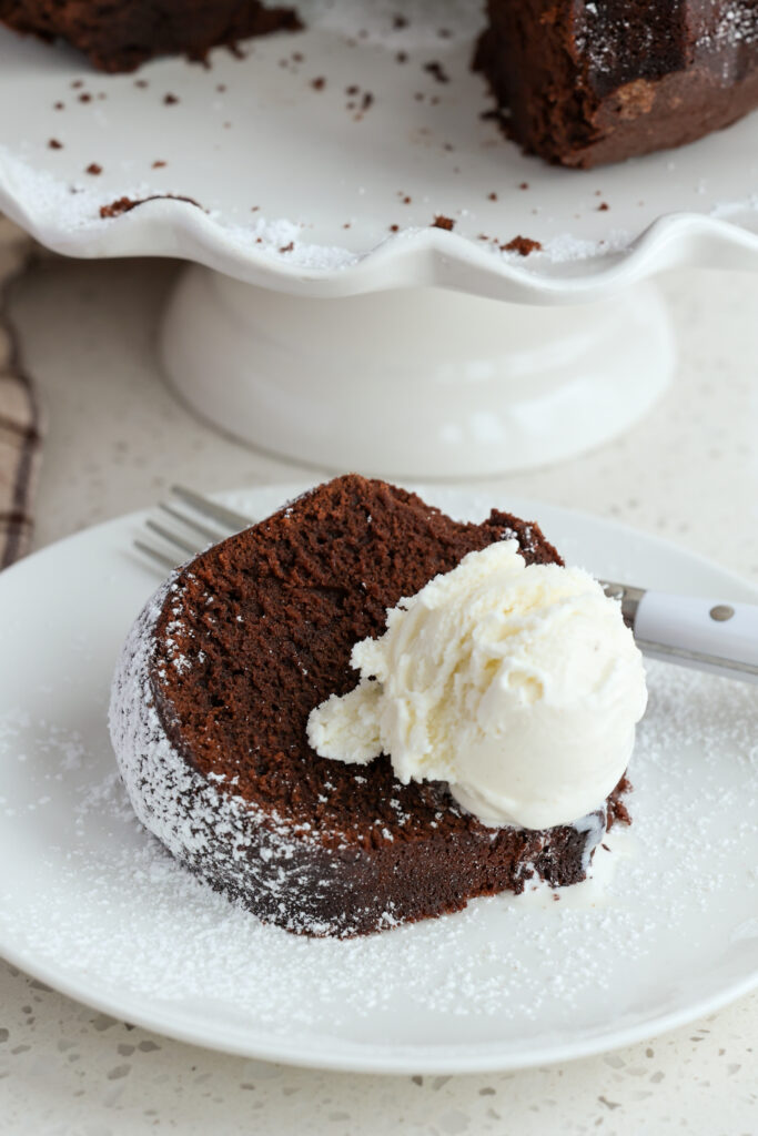 Indulge in this decadent chocolate pound cake made entirely from scratch. With simple ingredients and easy instructions, this recipe is a must-try for any chocolate lover.