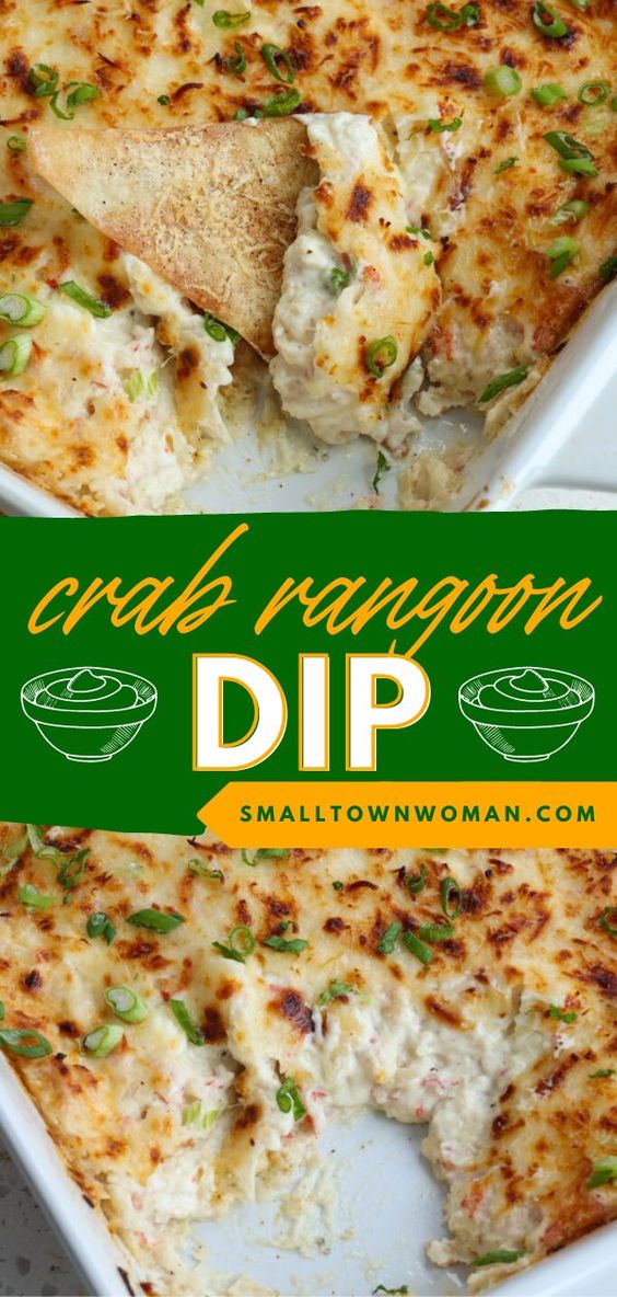 Crab Rangoon Dip Small Town Woman