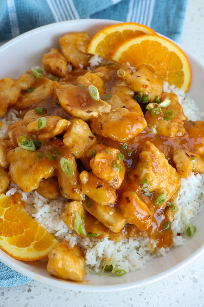 Better than takeout homemade orange chicken