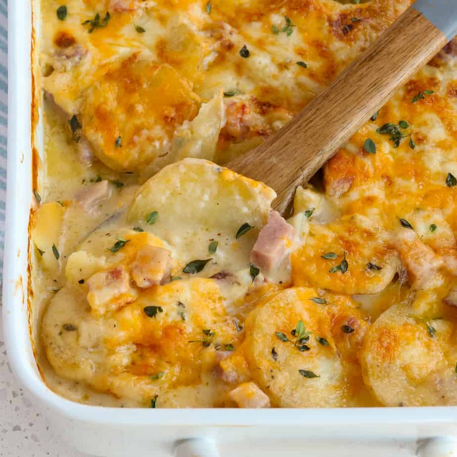 Scalloped Potatoes and Ham Casserole