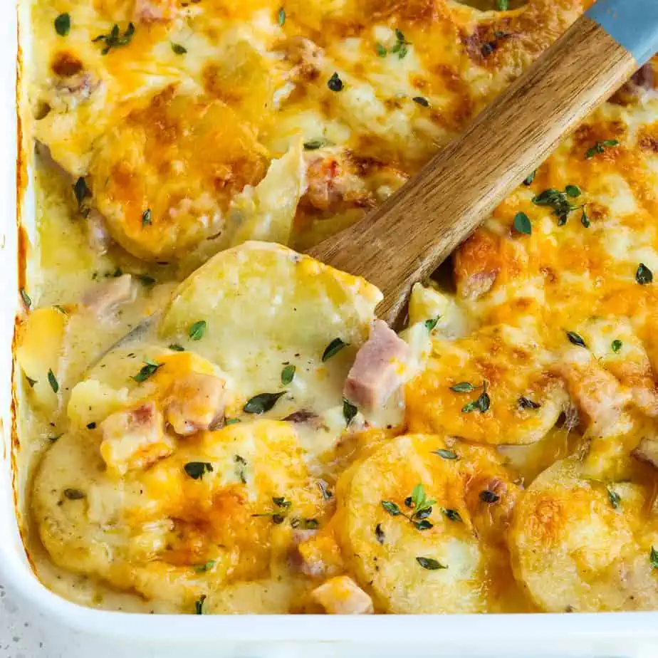 Scalloped Potatoes and Ham