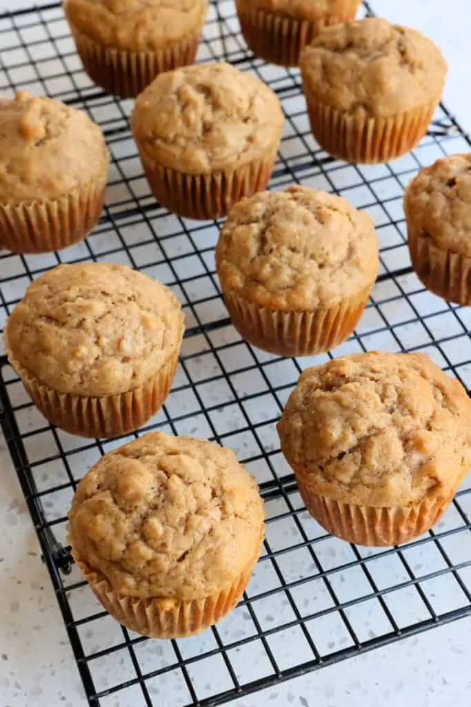 Cool the muffins on a wire rack. 