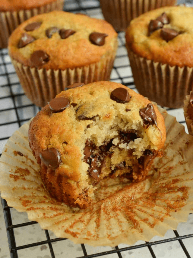 Banana Chocolate Chip Muffins