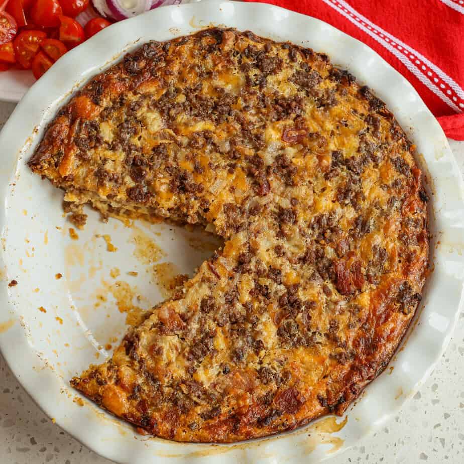 Cheeseburger Pie