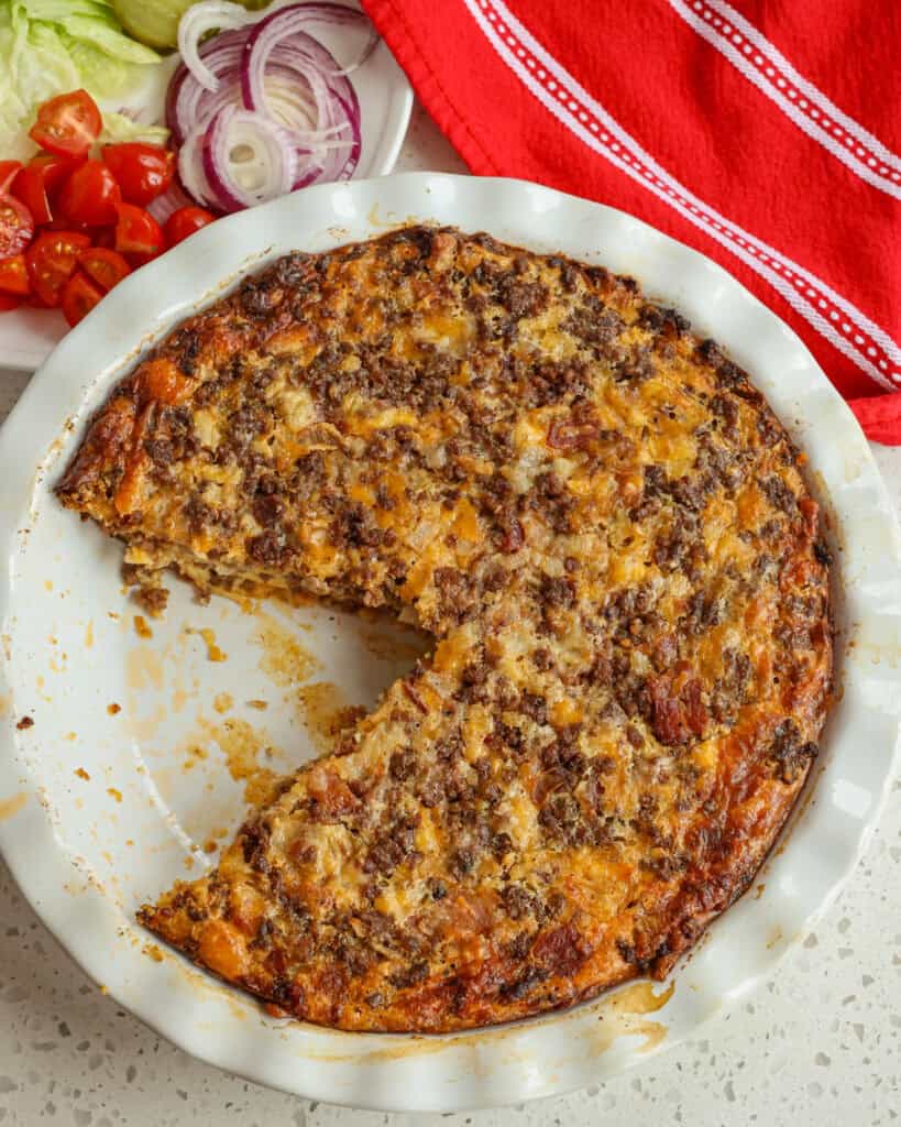 Cheeseburger Pie