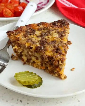 Cheeseburger Pie