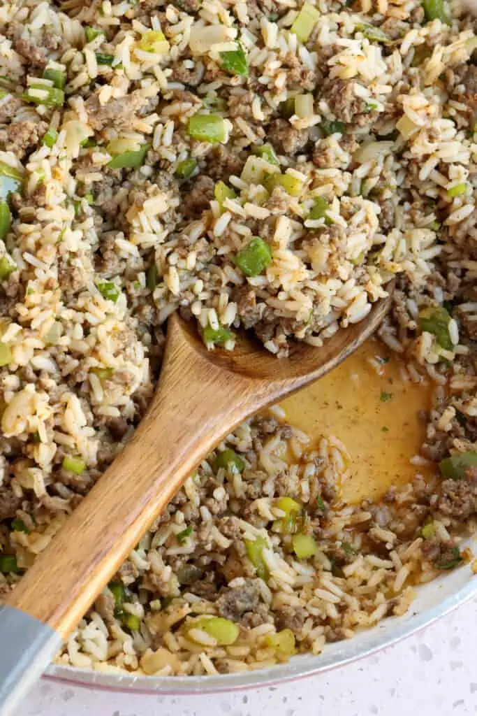 Louisiana style dirty rice