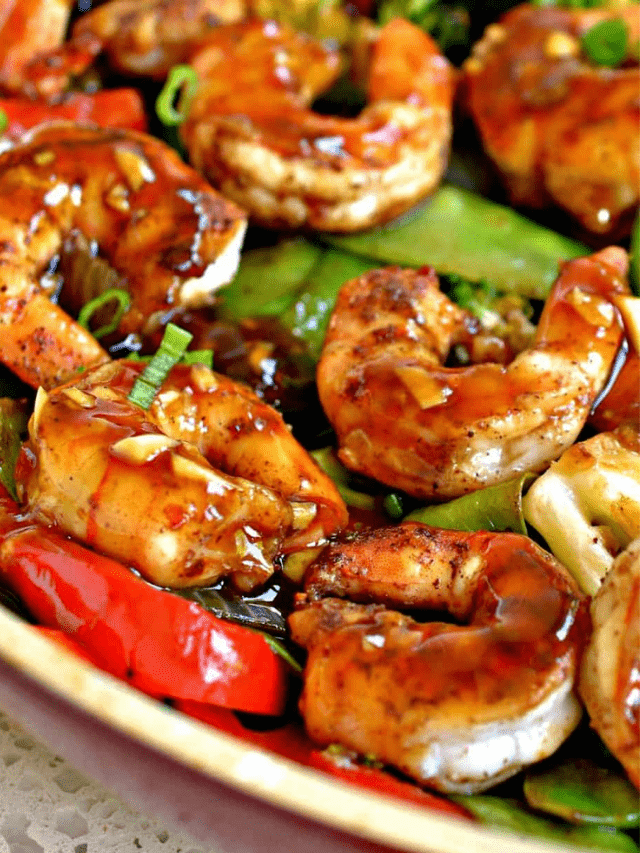 Garlic Shrimp Stir Fry