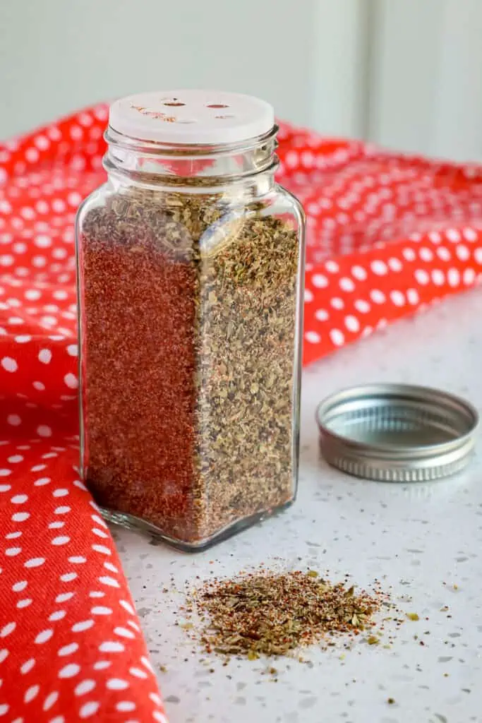 A quick and flavorful Creole Seasoning made with many spices that you may already have in your spice drawer. Enjoy it in gumbo, jambalaya, dirty rice, shrimp and grits, and more. 