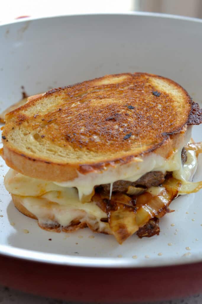 One of our favorite sandwich recipes that brings back old-world diner charm with grilled onions, Swiss Cheese, and a homemade thousand island dressing.