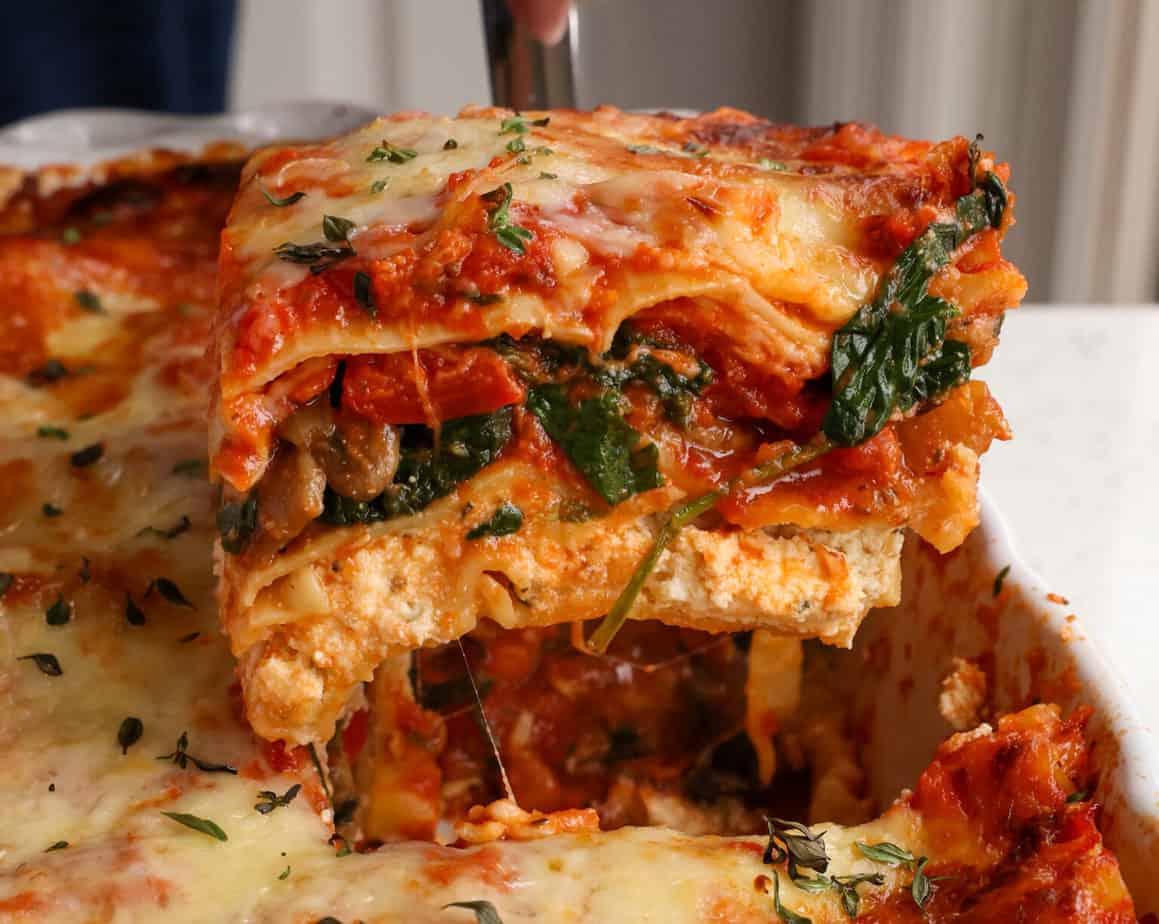 Vegetable Lasagna (Crazy Good) Small Town Woman