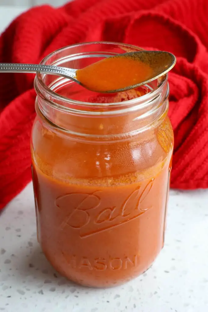 Refrigerate the Buffalo Sauce in an airtight container. 
