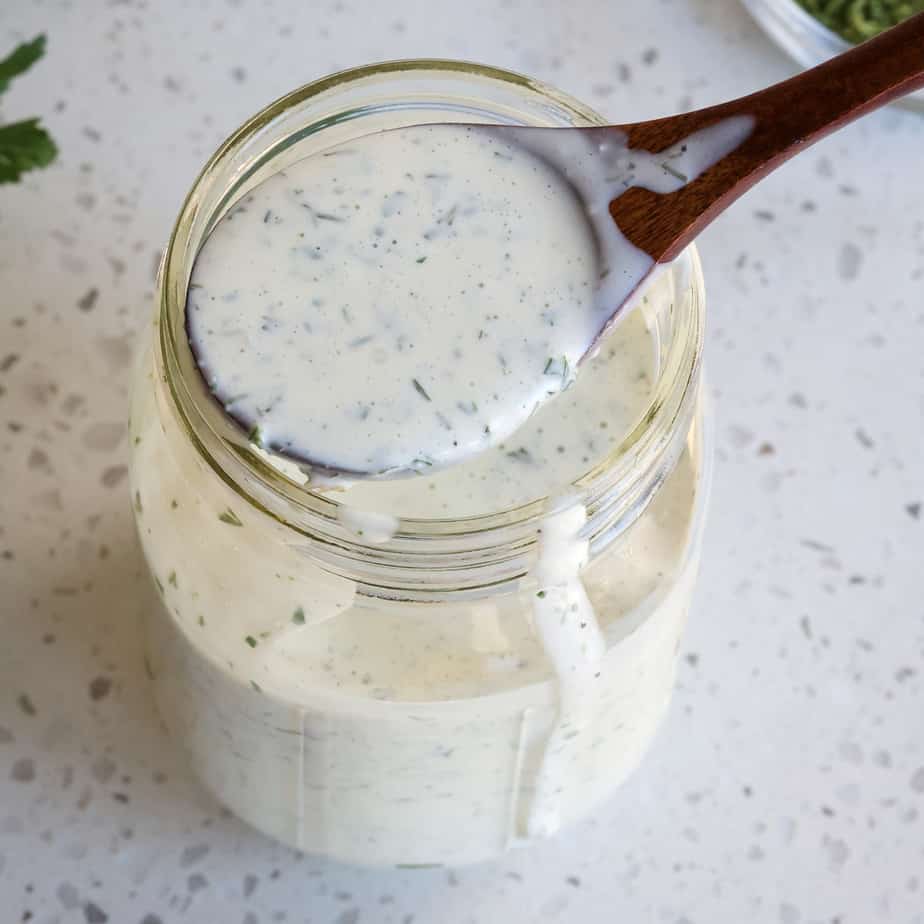 Homemade Ranch Dressing Recipe | Small Town Woman