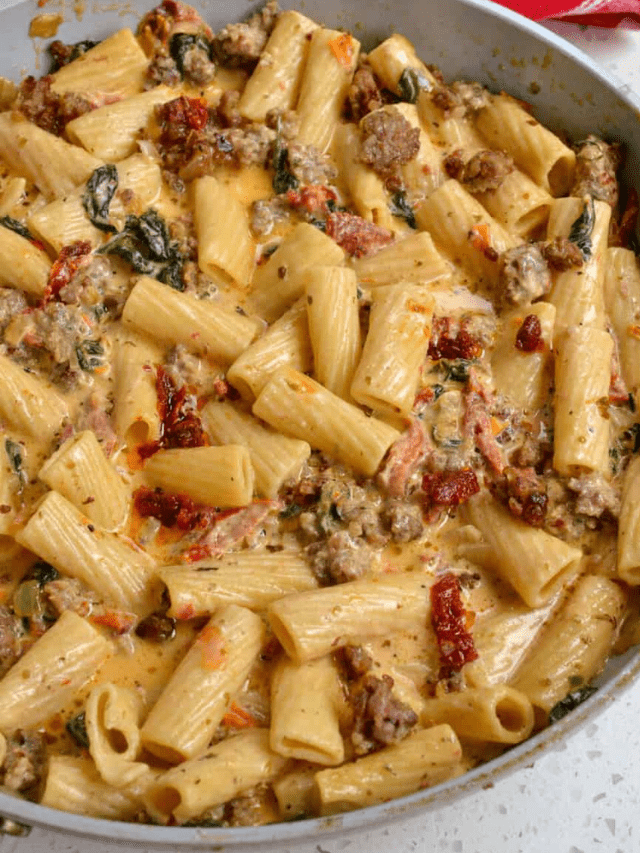 Italian Sausage Pasta Recipe Small Town Woman