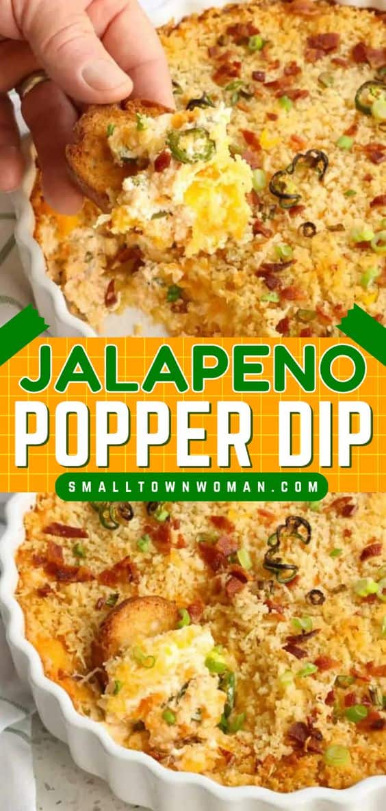 Jalapeno Popper Dip Recipe | Small Town Woman
