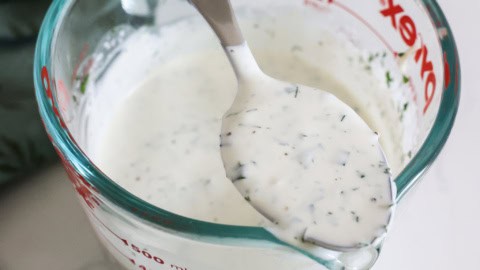 Homemade Ranch Dressing Recipe