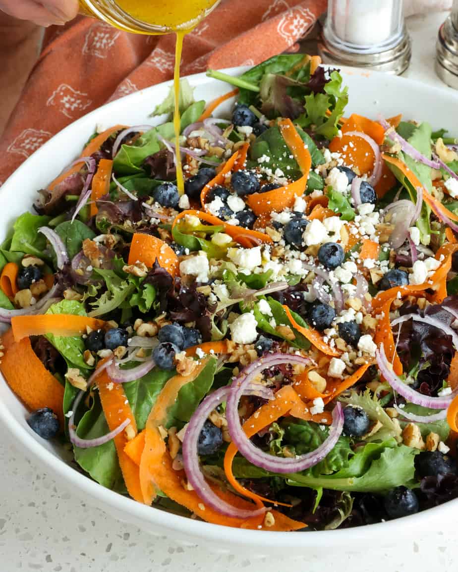 Spring Mix Salad Recipe with Variations