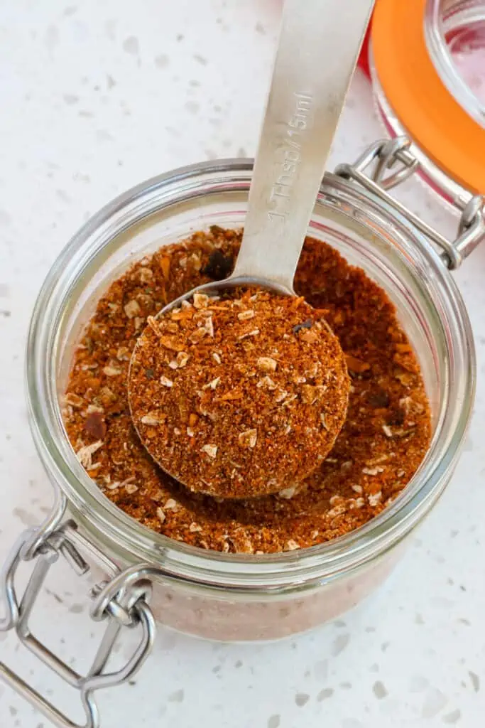 Homemade Taco Seasoning is so quick and easy to make with so much flavor compared to those dry packets that have been sitting on the shelves for months