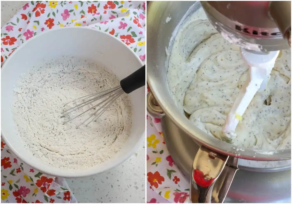 How to make a lemon poppy seed Bundt cake. 