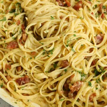 Linquine Carbonara