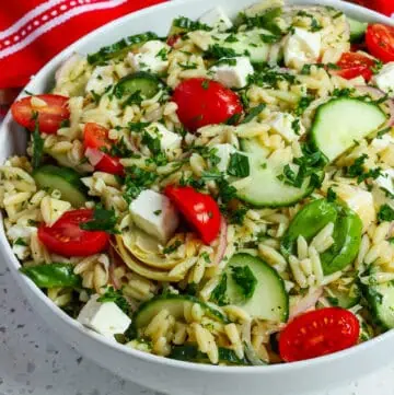 Orzo Pasta Salad