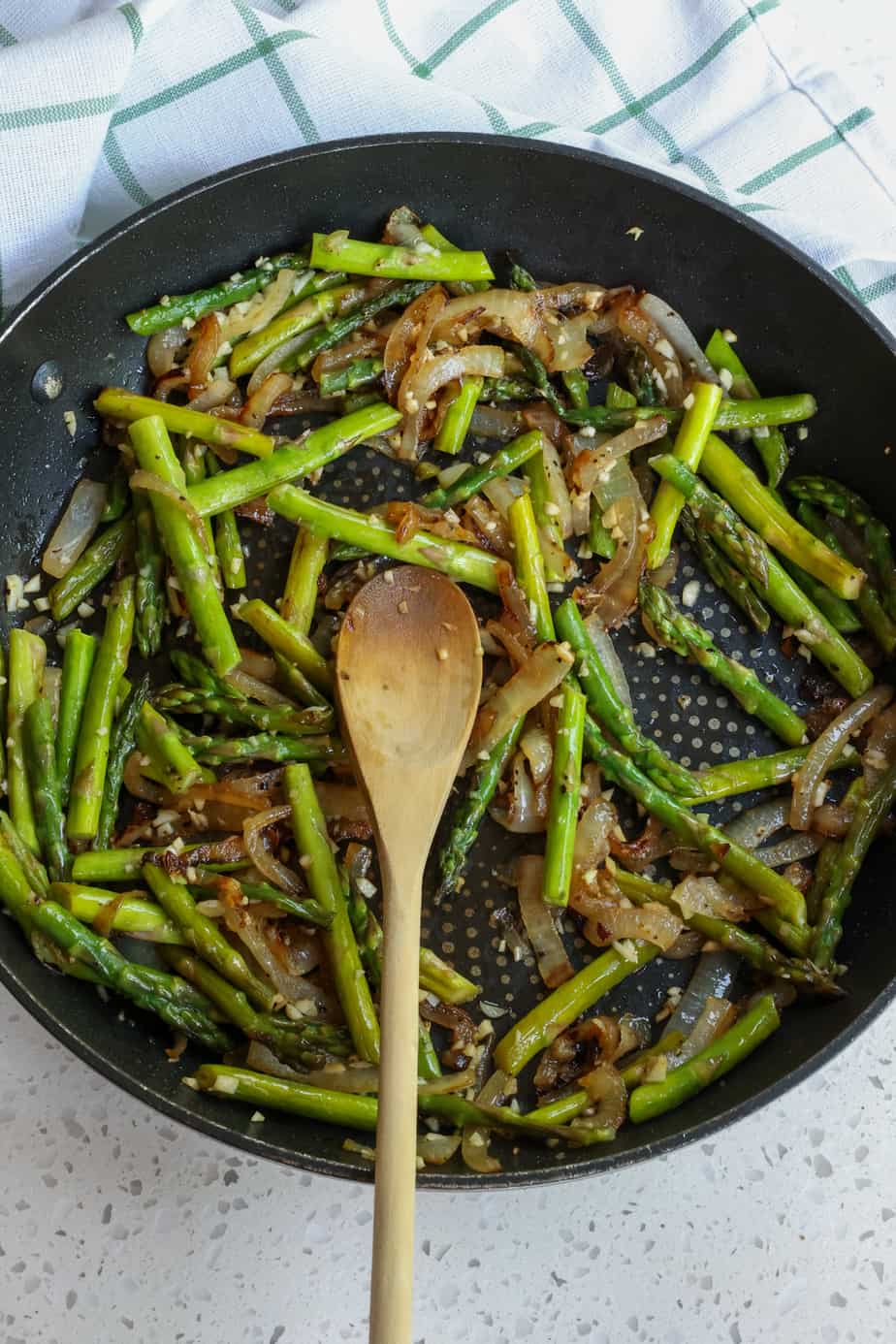 Asparagus Pasta - Small Town Woman