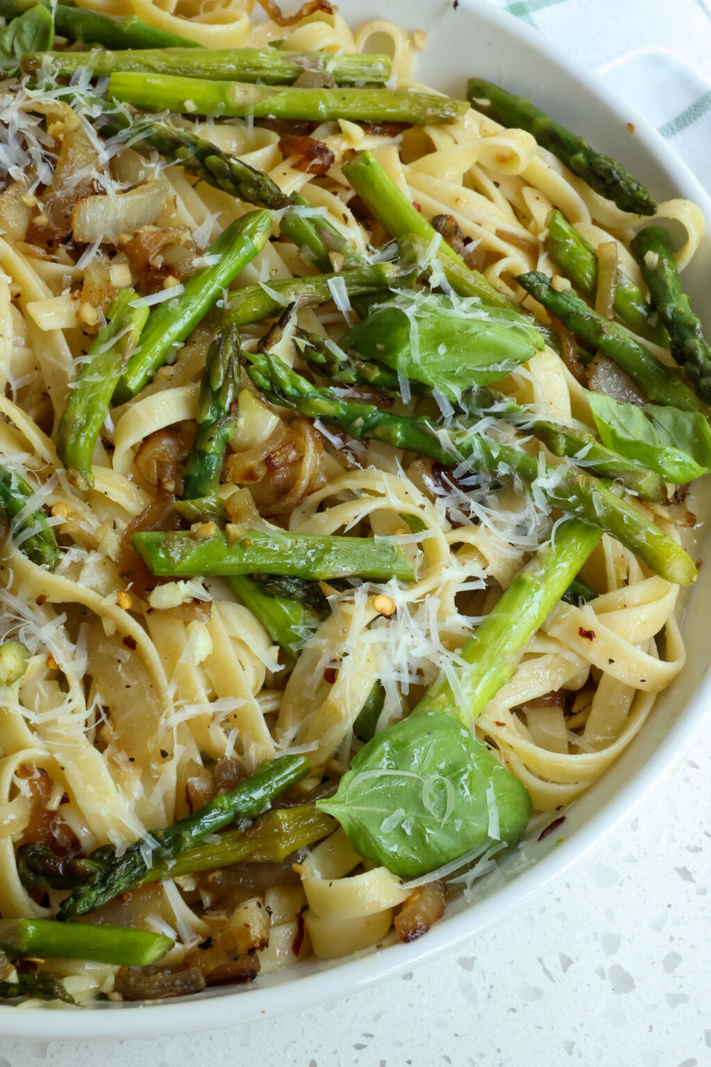 Asparagus Pasta Small Town Woman