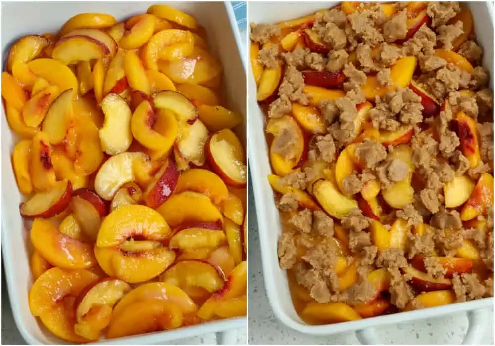 How to make peach cobbler