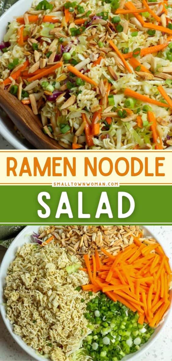 Ramen Noodle Salad Small Town Woman